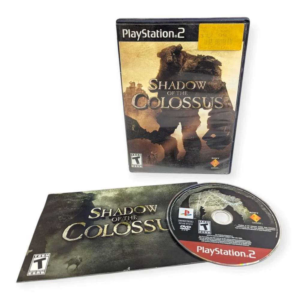 Shadow of the Colossus Sony PlayStation 2 PS2 Action Adventure Game CIB